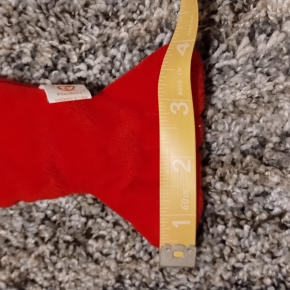 โTY Beanie Baby "Pinchers" the Red Lobster Plush - Picture 14 of 14